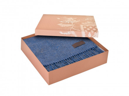 Плед Marzotto x Valerie Concept AREQUIPA NEW 7021, синий