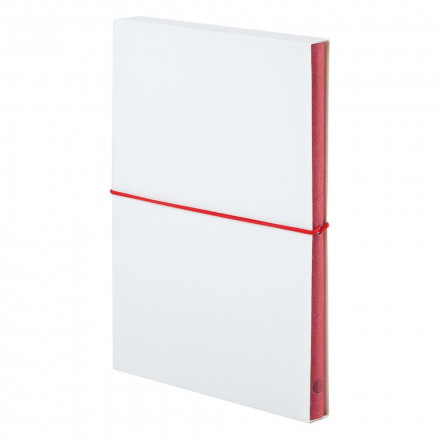Ежедневник Folk, недатированный, красный
