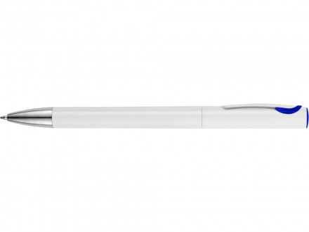 Ручка шариковая Локи, белый/синий