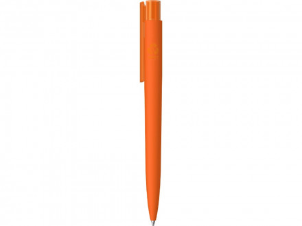 Шариковая ручка RECYCLED PET PEN PRO K transparent GUM soft-touch, оранжевый