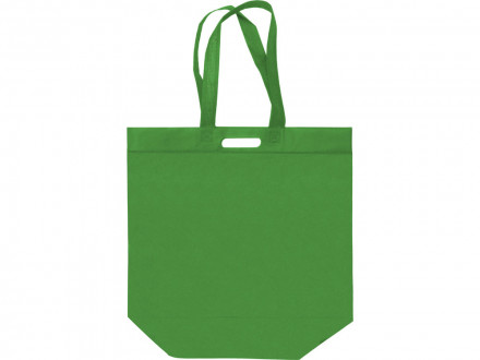 Сумка для покупок из спанбонда Scope, 455*160*380 с ручкой 550/30 мм, зеленое яблоко