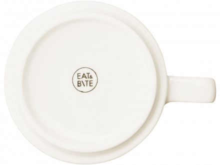 Набор чашка с бамбуковым блюдцем Sheffield, белый (Р)