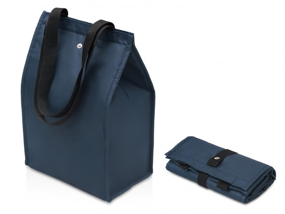 Складная сумка-холодильник Refresh, синий нейви