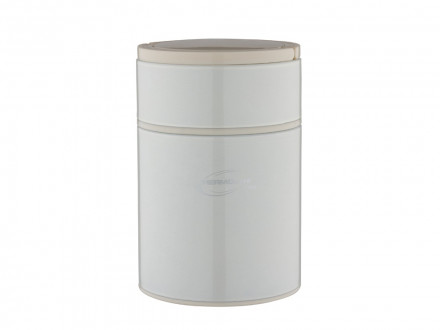 Термос из нерж. стали для еды тм ThermoCafe Arctic-500FJ, 0.5L, белый