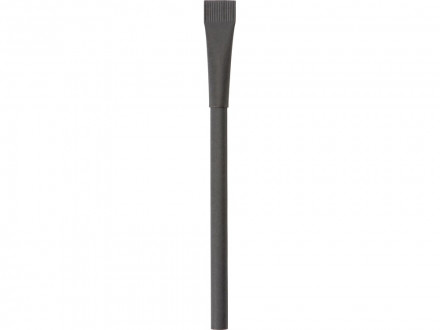 Ручка картонная с колпачком Recycled, темно-серый