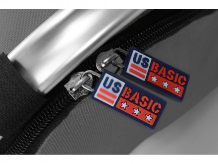 Изотермическая сумка-холодильник FROST складная с алюминиевой рамой, серый