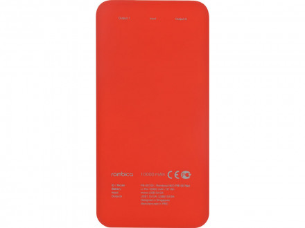 Внешний аккумулятор Rombica NEO PB100 Red, красный
