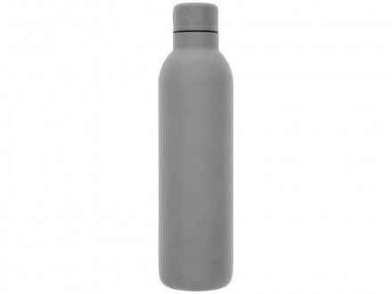 Спортивная бутылка Thor с вакуумной изоляцией объемом 510 мл, серый