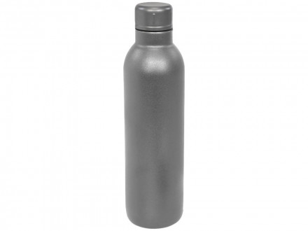 Спортивная бутылка Thor с вакуумной изоляцией объемом 510 мл, серый