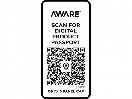 Onyx с 5 панелями Aware™ кепка из переработанных материалов - Белый