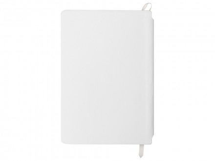 Блокнот Notepeno 130x205 мм с тонированными линованными страницами, белый