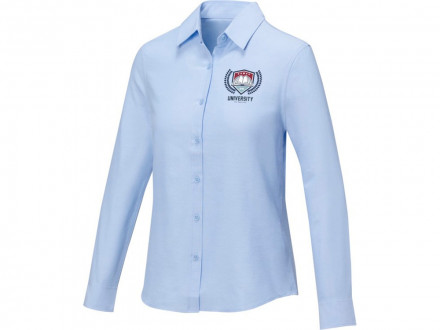 Pollux Женская рубашка с длинным рукавом, синий