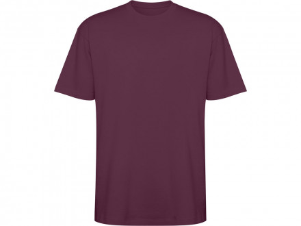 Футболка оверсайз Bull унисекс, сливовый