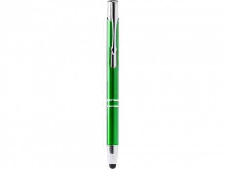 Ручка-стилус металлическая шариковая KRUGER, папоротник