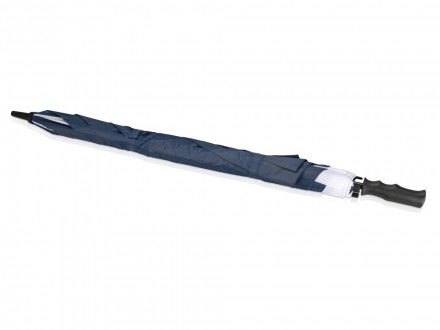 Зонт трость Helen, механический 30, синий/белый