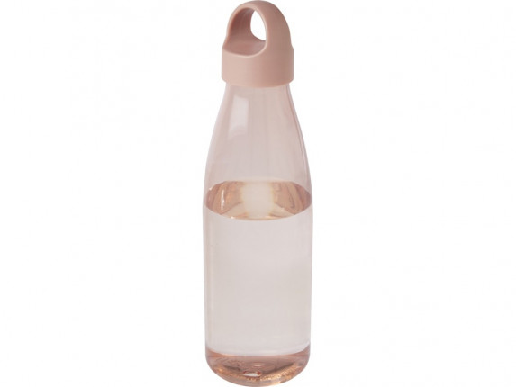 Bergen бутылка для воды объемом 800 мл из переработанной пластмассы, пыльно-розовый