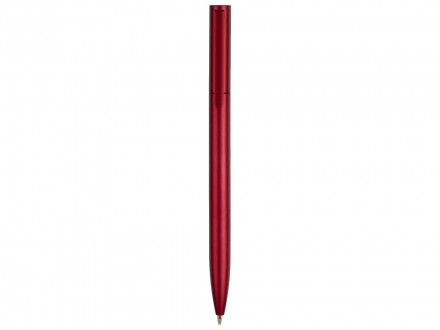 Пластиковая шариковая ручка Leon, красный металлик