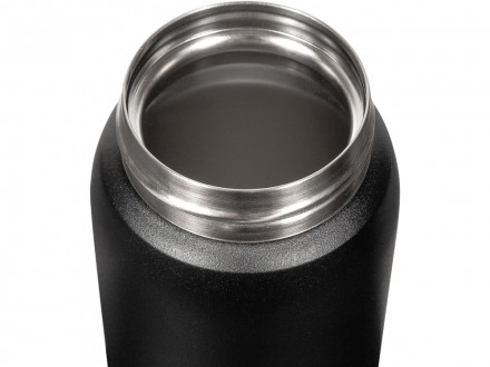 Термокружка Relaxika 701 (0,48 литра), черная (без лого)