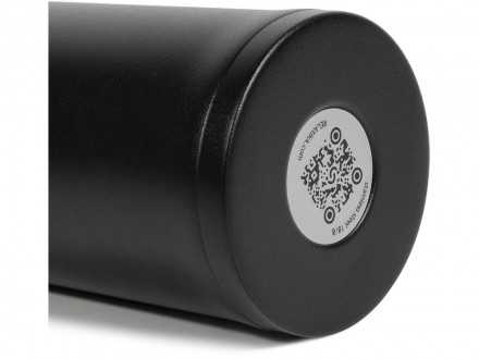 Термокружка Relaxika 701 (0,48 литра), черная (без лого)