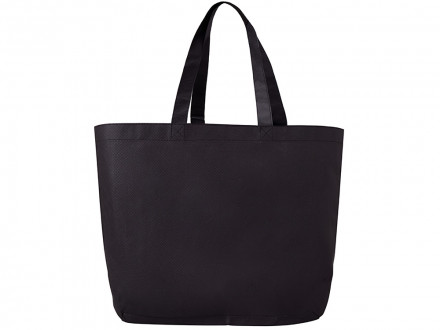 Сумка для шопинга с донной складкой и ручкой из нетканого PET материала