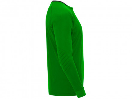 Футболка Porto  мужская с длинным рукавом, папоротниковый/черный