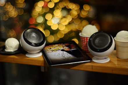 Беспроводные стереоколонки twinSonance, белые