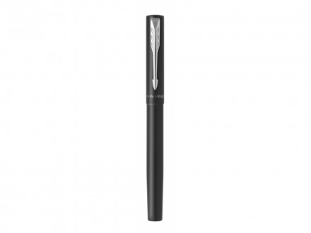 Ручка-роллер Parker Vector XL Black CT, стержень: F, цвет чернил:black, в подарочной упаковке