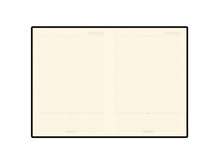 Ежедневник В5 недатированный Leggenda, оранжевый