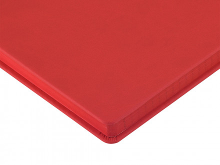 Ежедневник А5 Megapolis Color New soft-touch, красный