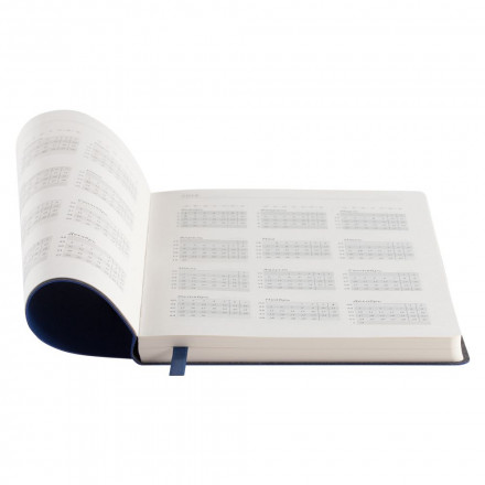 Ежедневник Folk, недатированный, синий