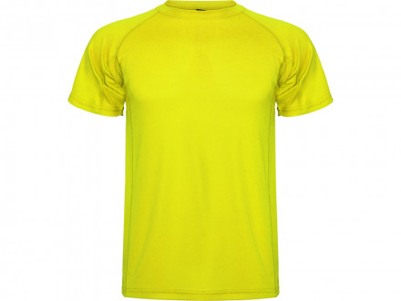 Спортивная футболка Montecarlo детская, неоновый желтый