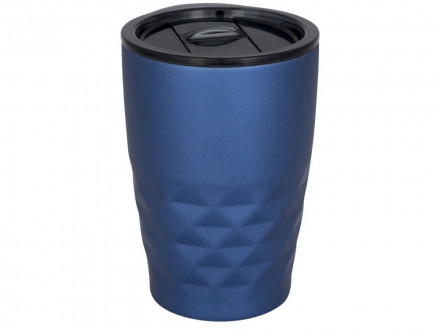 Кружка Geo с вакуумной изоляцией, синий/черный