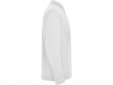 Рубашка поло Estrella детская с длинным рукавом, белый