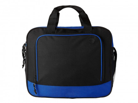 Сумка для документов Barracuda, черный/синий