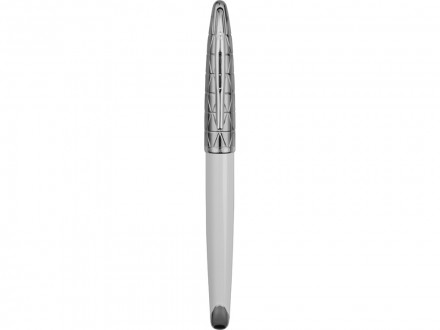 Ручка-роллер Waterman Carene, цвет: Contemporary white ST, стержень: Fblck