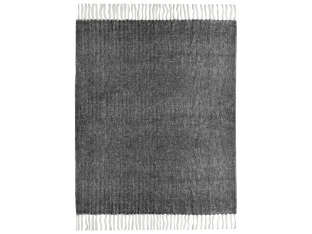 Плед Warmy с шерстью, темно-серый