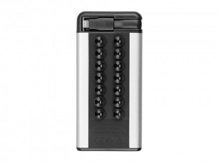 Портативное зарядное устройство Octopus, серебристый