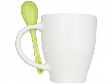 Чашка Nadu с ложкой, зеленый