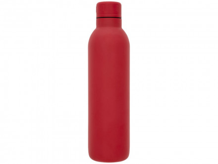 Спортивная бутылка Thor с вакуумной изоляцией объемом 510 мл, красный