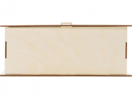 Набор бокалов для шампанского За Россию Chinelli в деревянной коробке