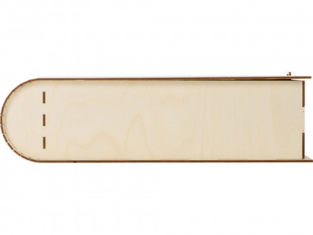 Набор бокалов для шампанского За Россию Chinelli в деревянной коробке