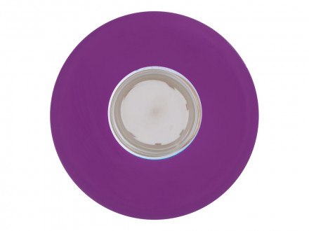 Бутылка для воды стеклянная Refine, в чехле, 550 мл, фиолетовый