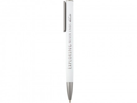 Ziguur шариковая ручка из переработанного алюминия - Белый (синие чернила)