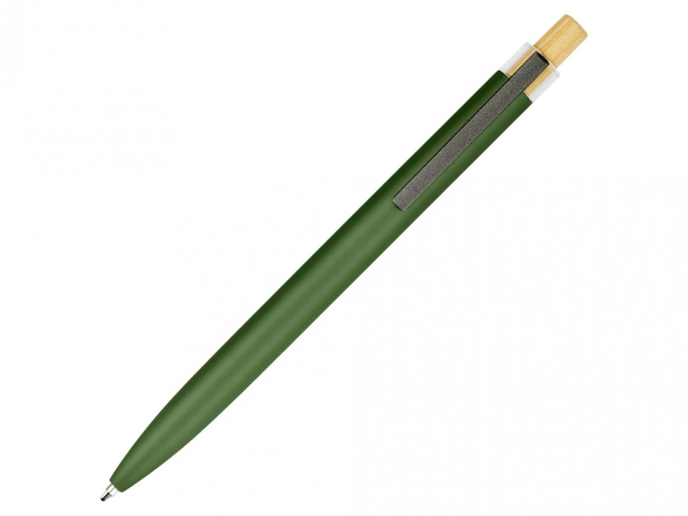 Ручка из переработанного алюминия Blossom, зеленый