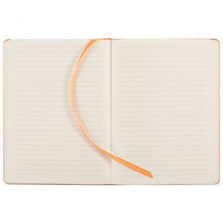 Блокнот Scope, в линейку, оранжевый