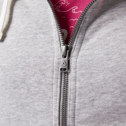 Толстовка женская Elements French Terry Full Zip, серая