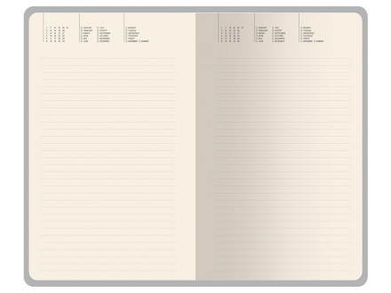 Ежедневник недатированный А5 Valencia, темно-зеленый