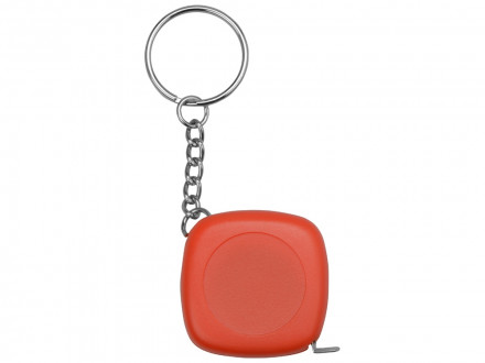 Брелок-рулетка 1м Block, красный