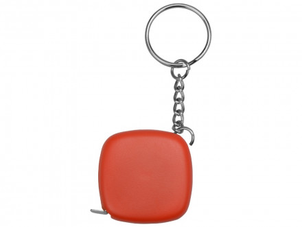 Брелок-рулетка 1м Block, красный