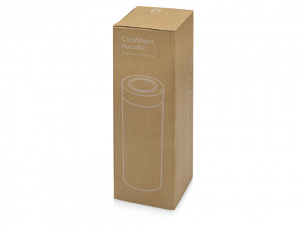Термос Confident Metallic 420мл, белый